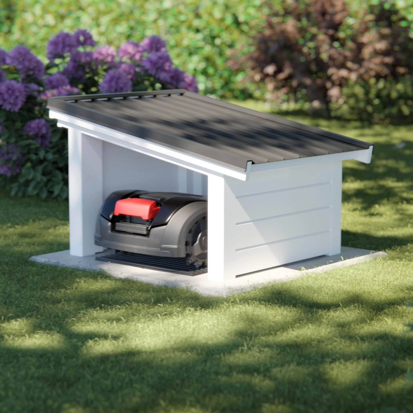 Robotic Lawn Mower Garage - Tranemo