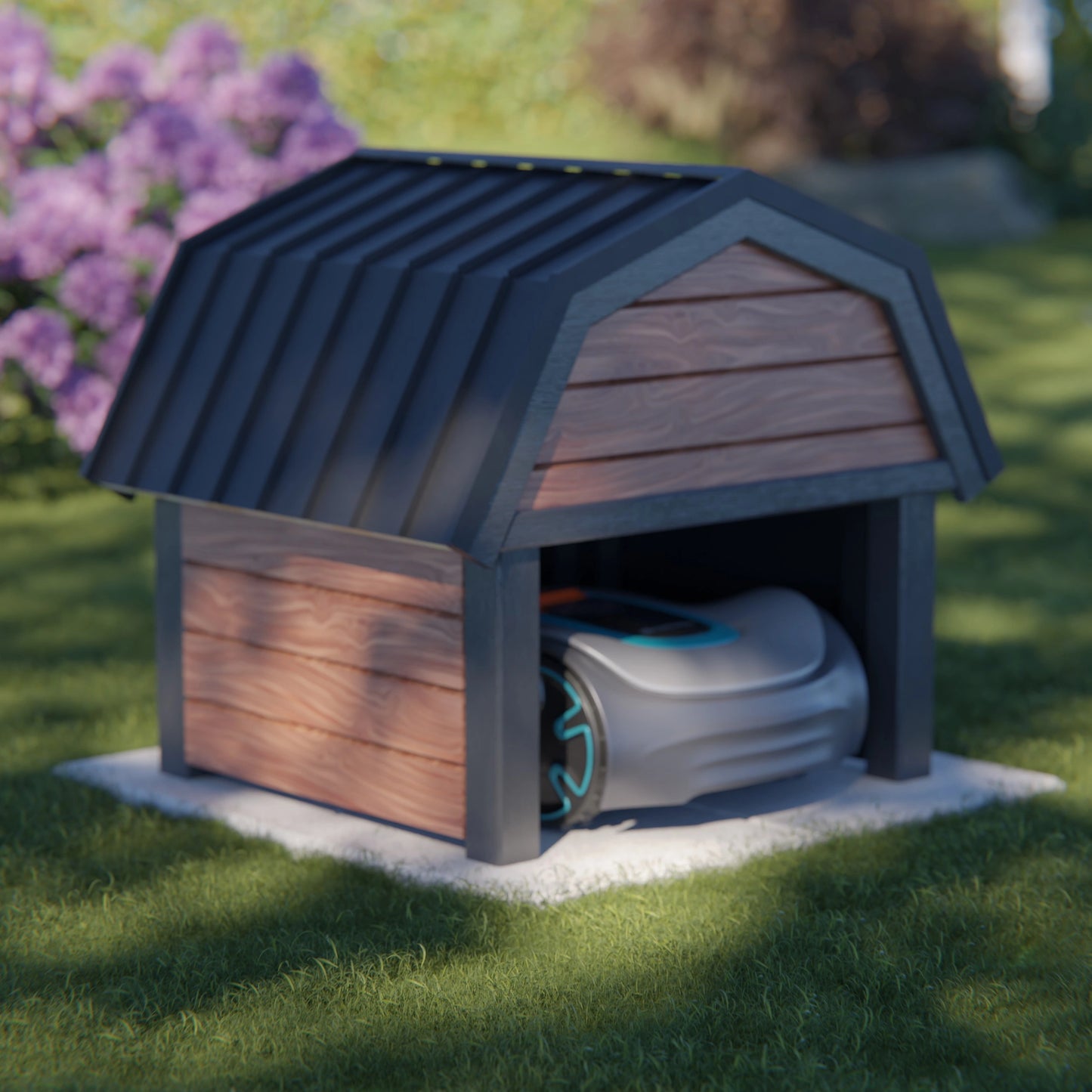Robotic Lawn Mower Garage - Ingestorp