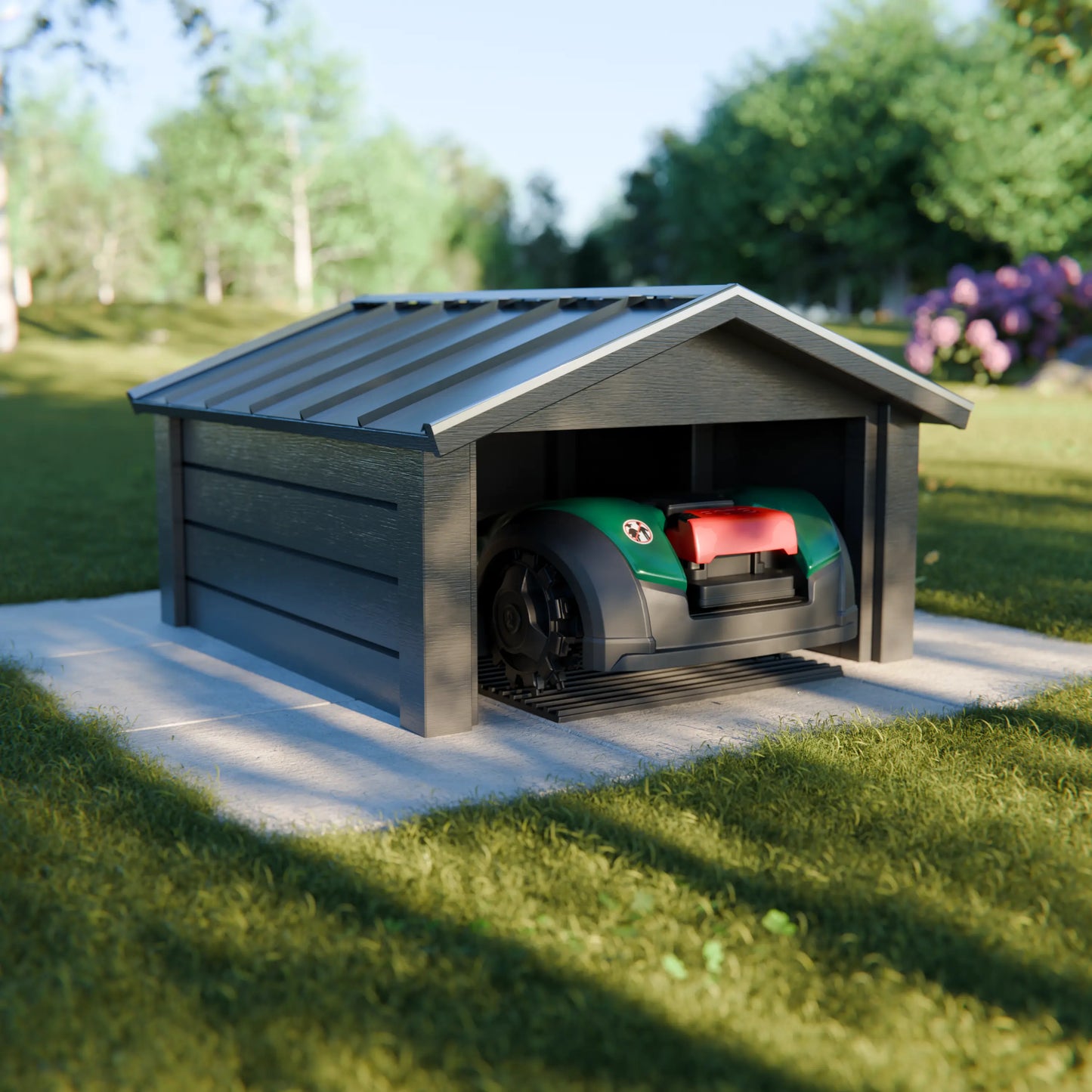 Robotic Lawn Mower Garage - Limmared