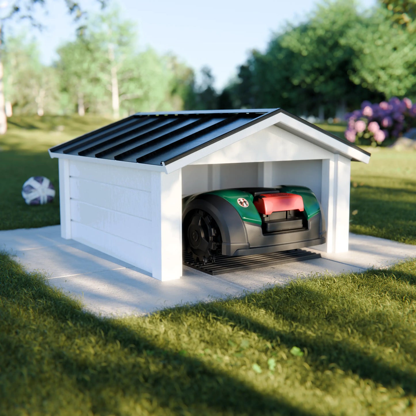 Robotic Lawn Mower Garage - Limmared