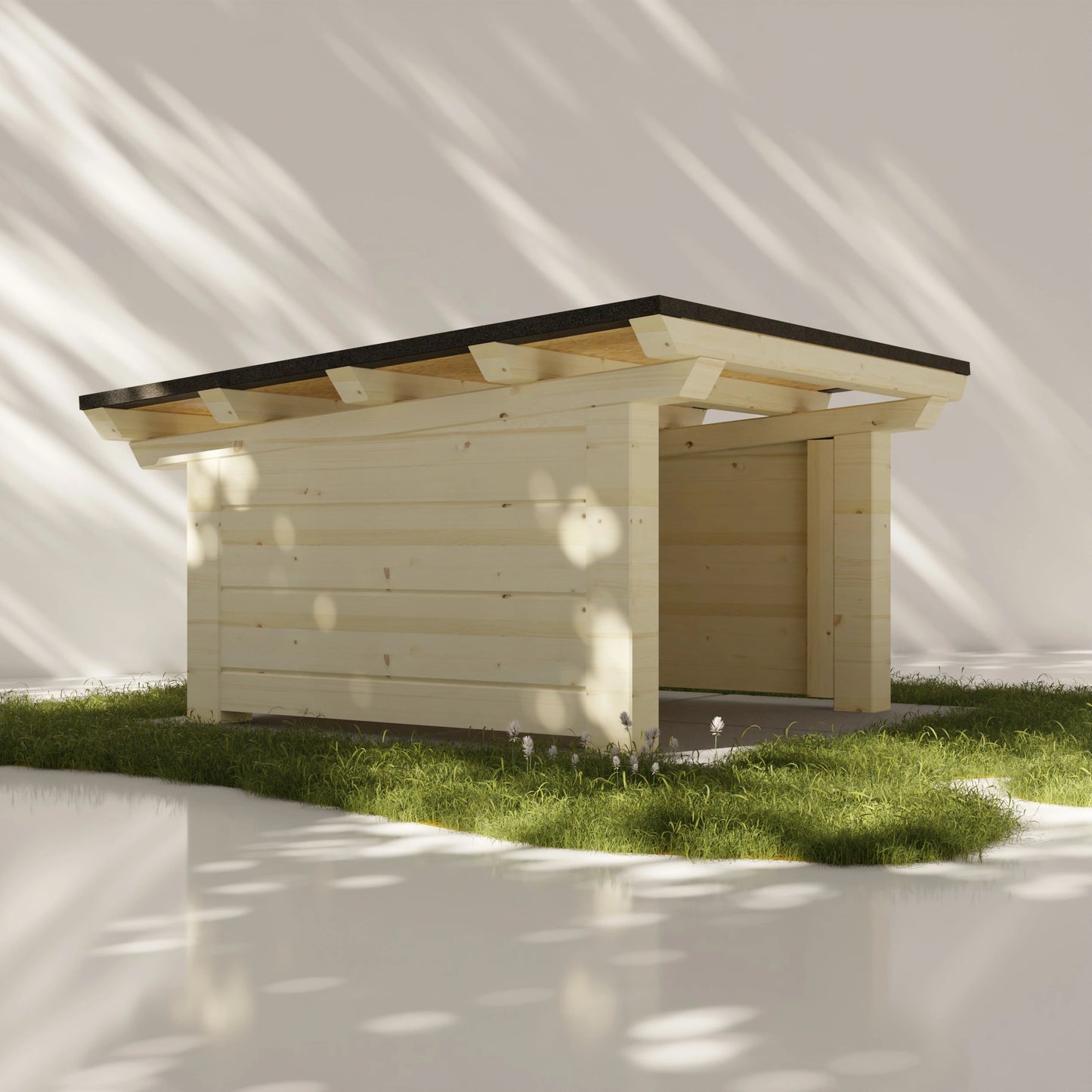 Robotic Lawn Mower Garage - Södra Åsarp