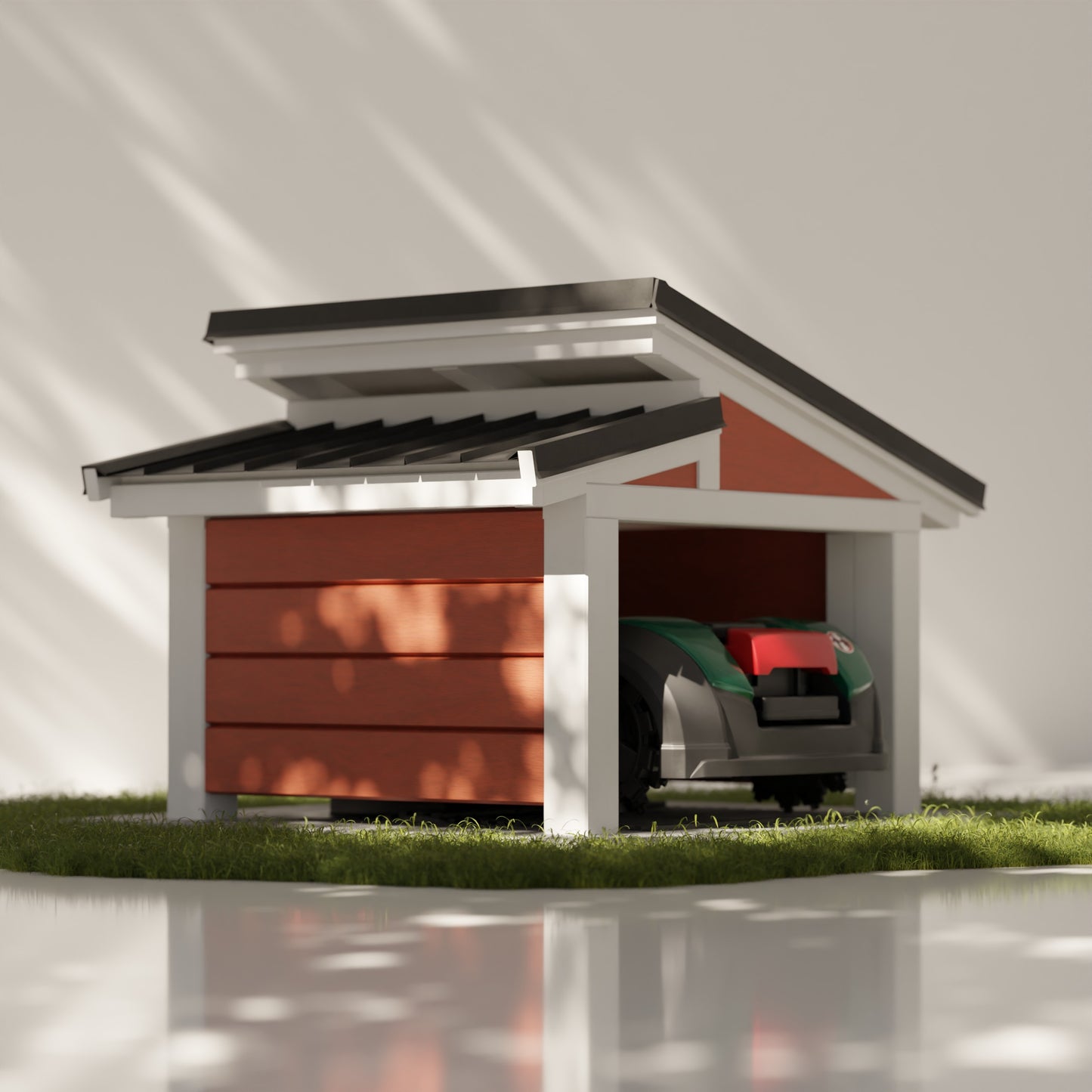 Robotic Lawn Mower Garage - Månstad