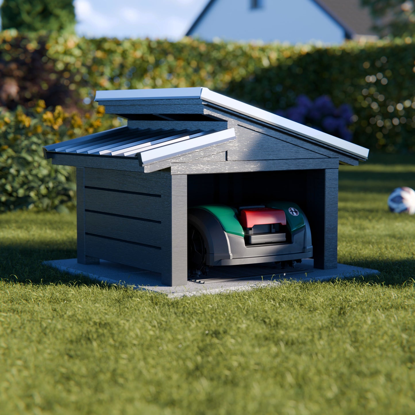 Robotic Lawn Mower Garage - Månstad
