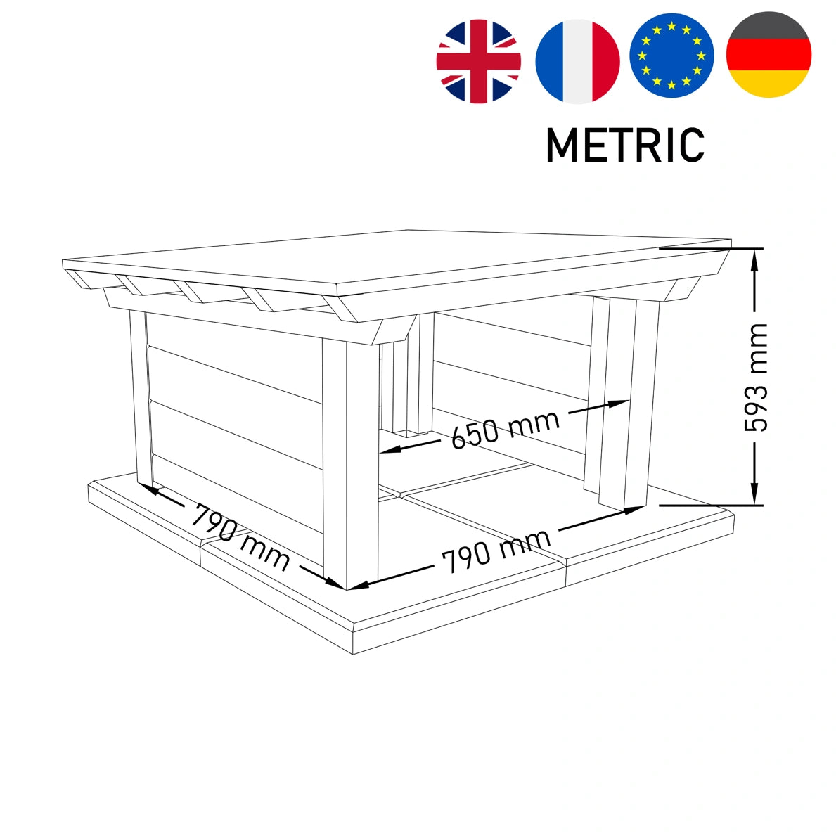 Robotic Lawn Mower Garage - Södra Åsarp