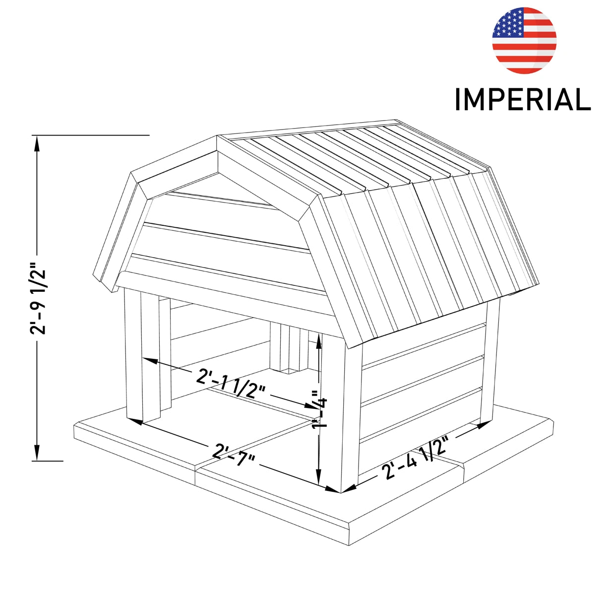 Robotic Lawn Mower Garage - Ingestorp