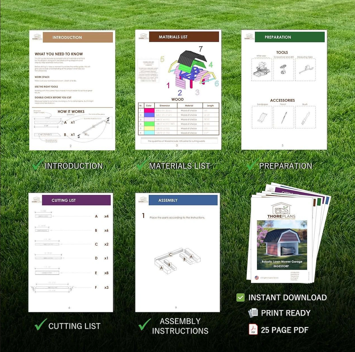 Robotic Lawn Mower Garage - Ingestorp