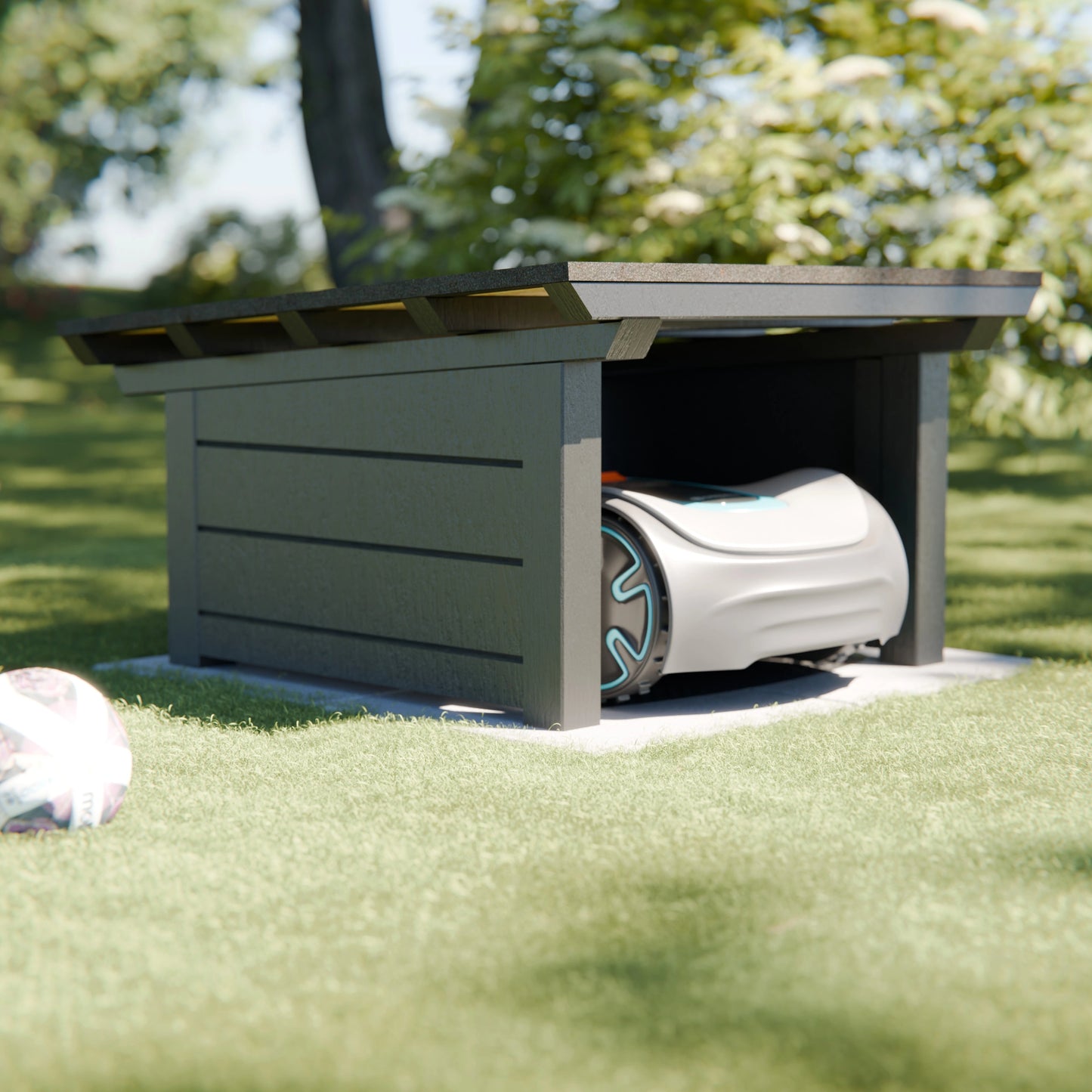 Robotic Lawn Mower Garage - Södra Åsarp