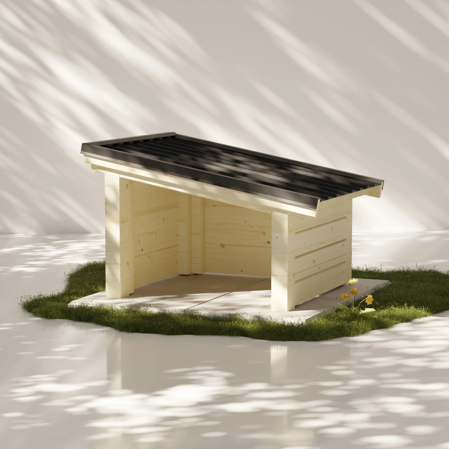 Robotic Lawn Mower Garage - Tranemo