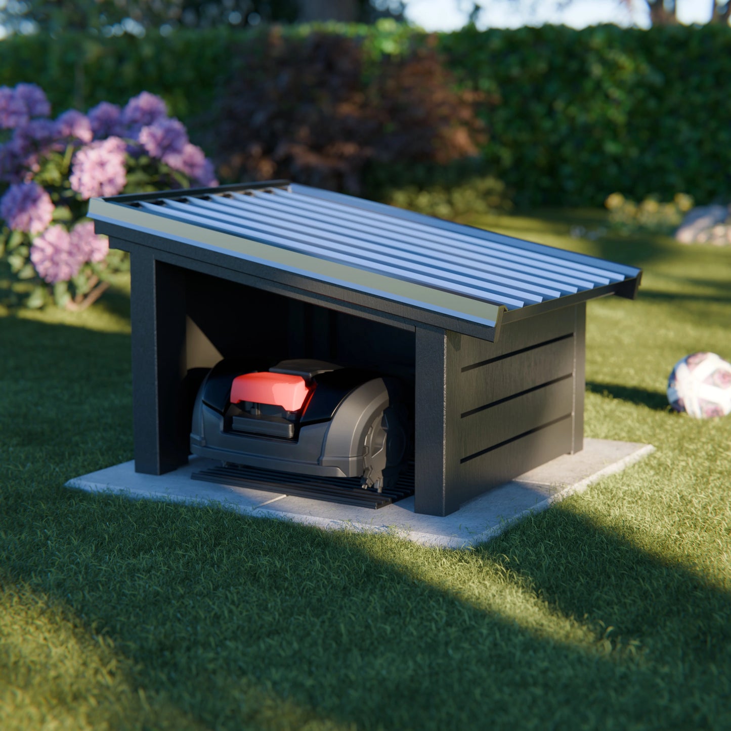 Robotic Lawn Mower Garage - Tranemo