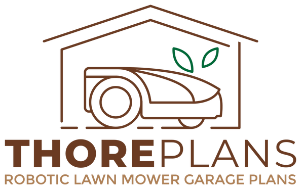 ThorePlans - Robotic Lawn Mower Garage Plans