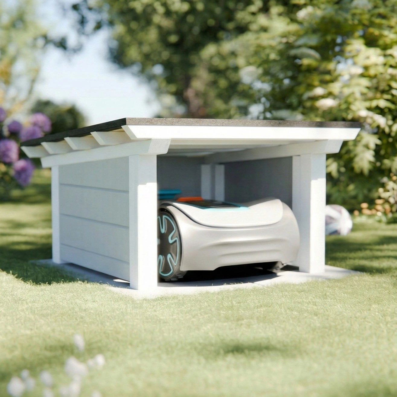 Robotic Lawn Mower Garage - Södra Åsarp